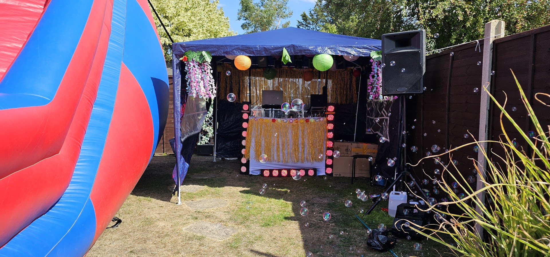 DJ Setup at Wedding